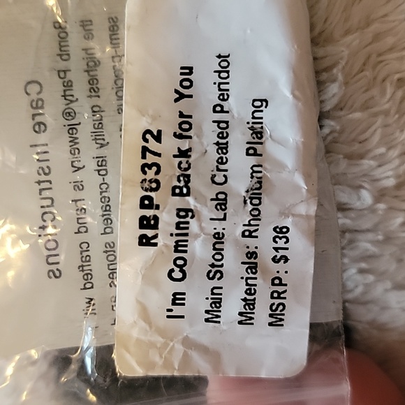 BP PERIDOT RING - Picture 4 of 4